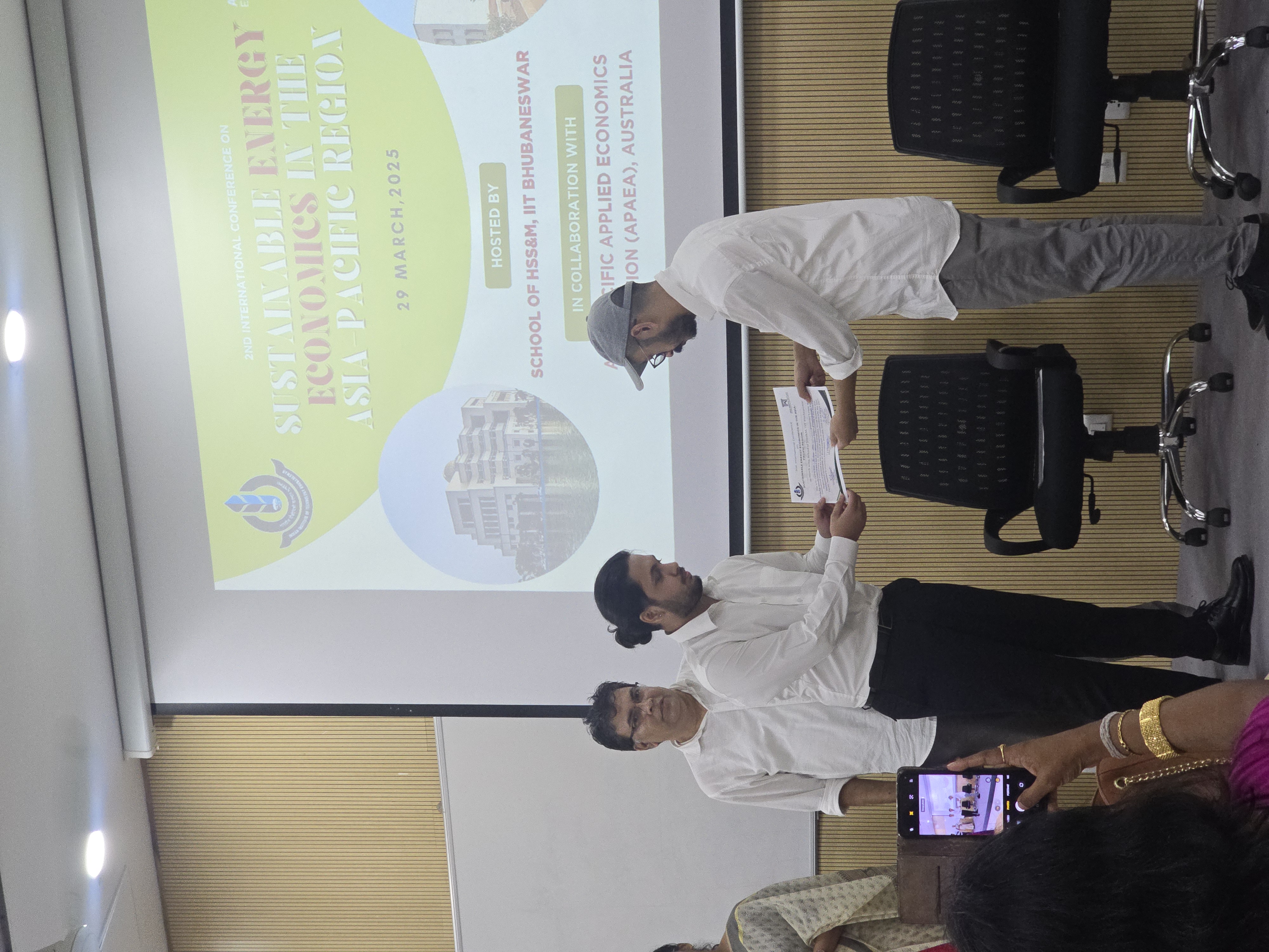 Research presentation at KIIT