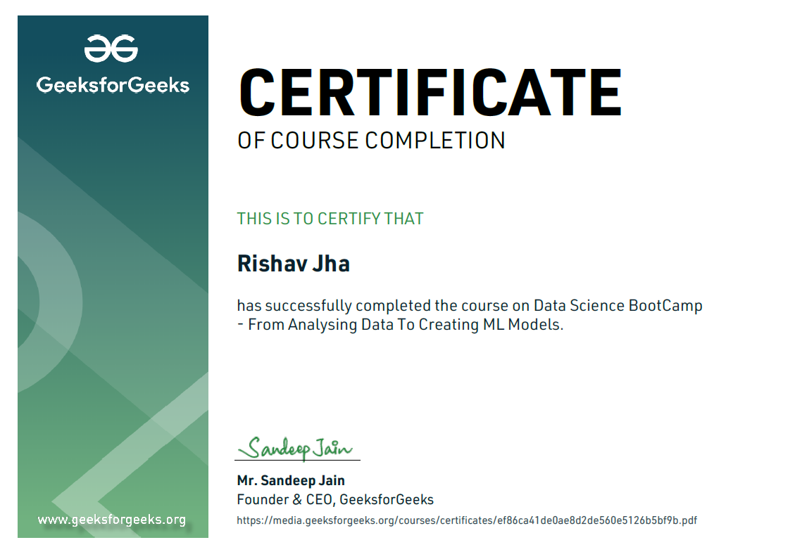 Data Science Bootcamp
